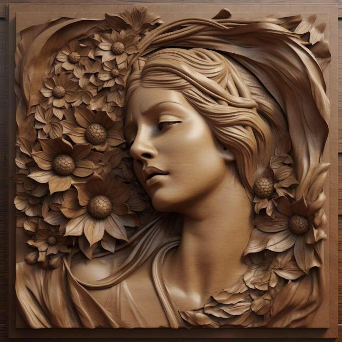 نموذج ثلاثي الأبعاد لآلة CNC 3D Art 